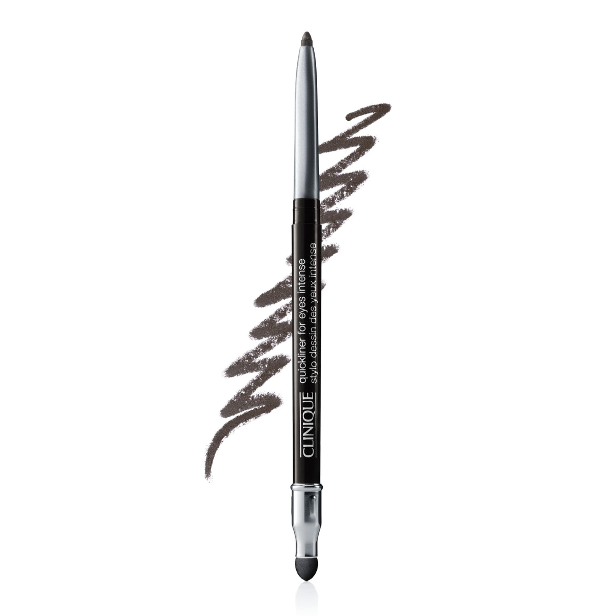 Clinique Quickliner For Eyes Intense Eyeliner Pencil in Charcoal, front view
