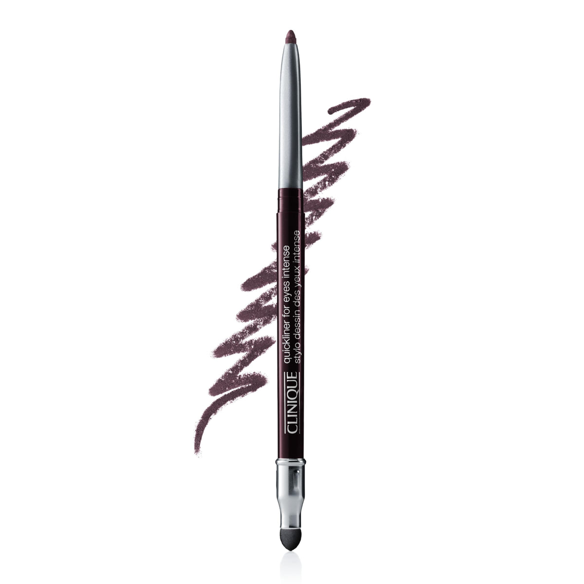 Clinique Quickliner For Eyes Intense Eyeliner Pencil in Intense Aubergine front view