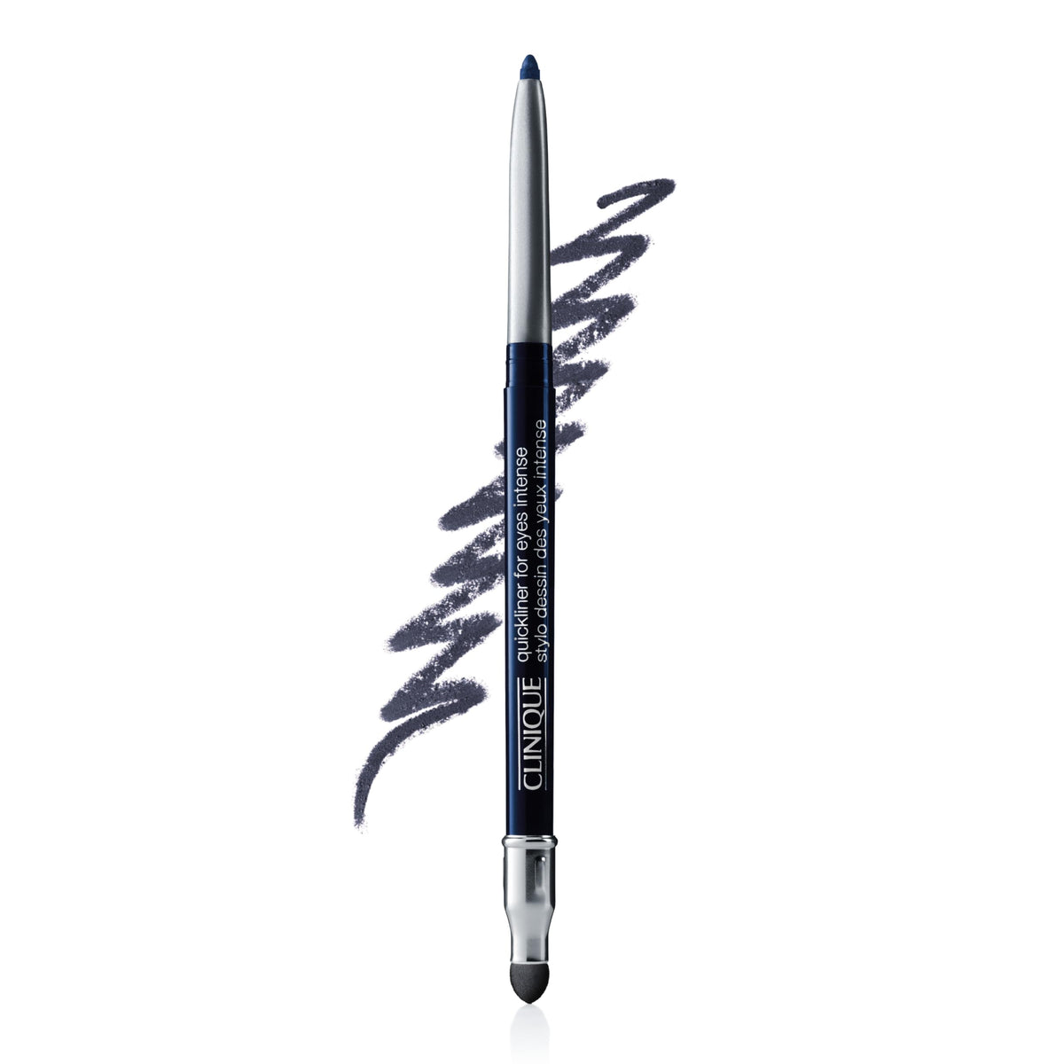 Clinique Quickliner For Eyes Intense Eyeliner Pencil in Midnight front view