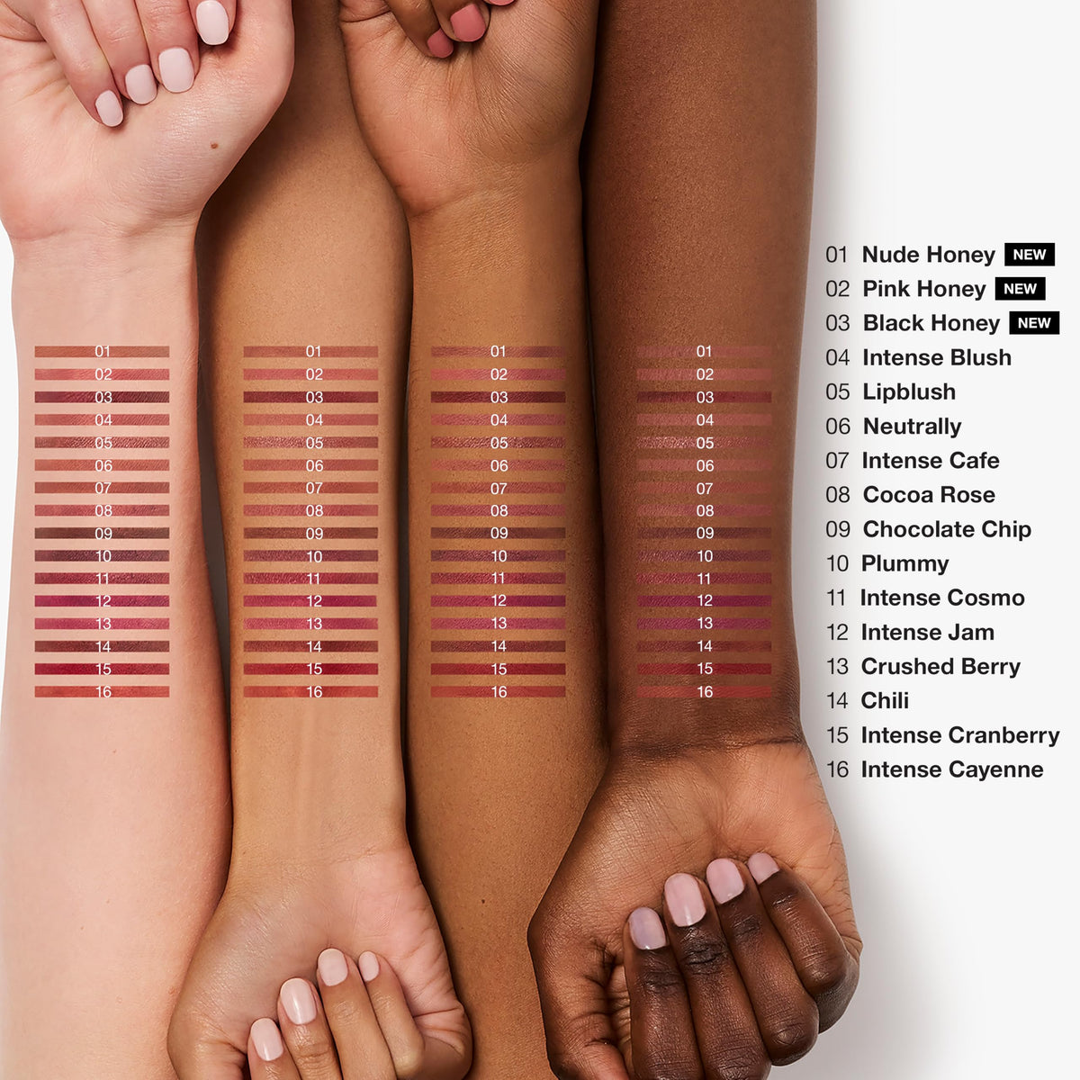 Clinique Quickliner Lip Liner Black Honey packaging