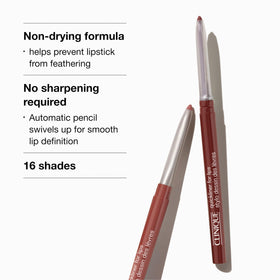 Clinique Quickliner Lip Liner Chocolate Chip swatch on skin