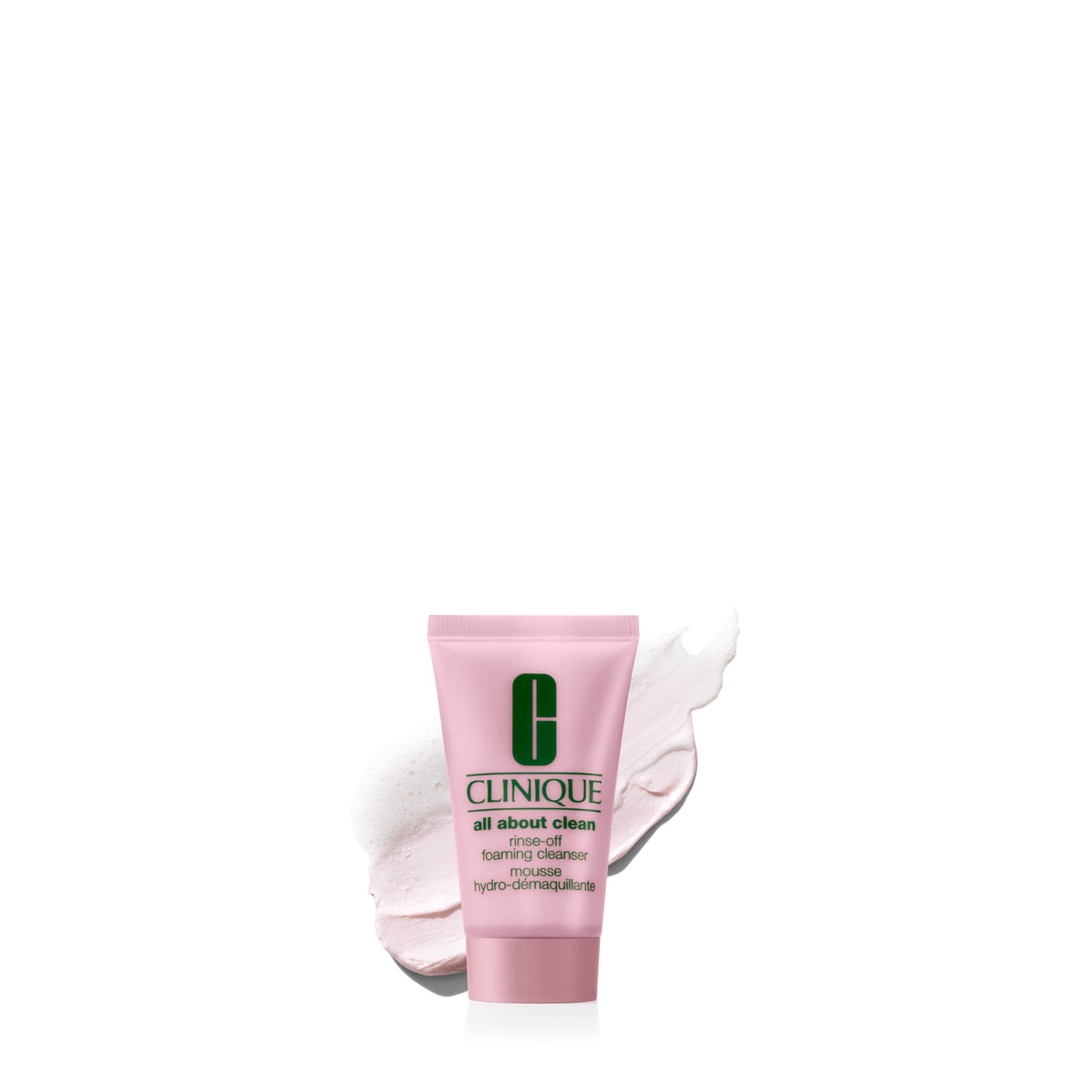 Clinique Rinse-Off Foaming Face Wash 1 Fl Oz front view