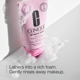 Clinique Rinse-Off Foaming Face Wash back view