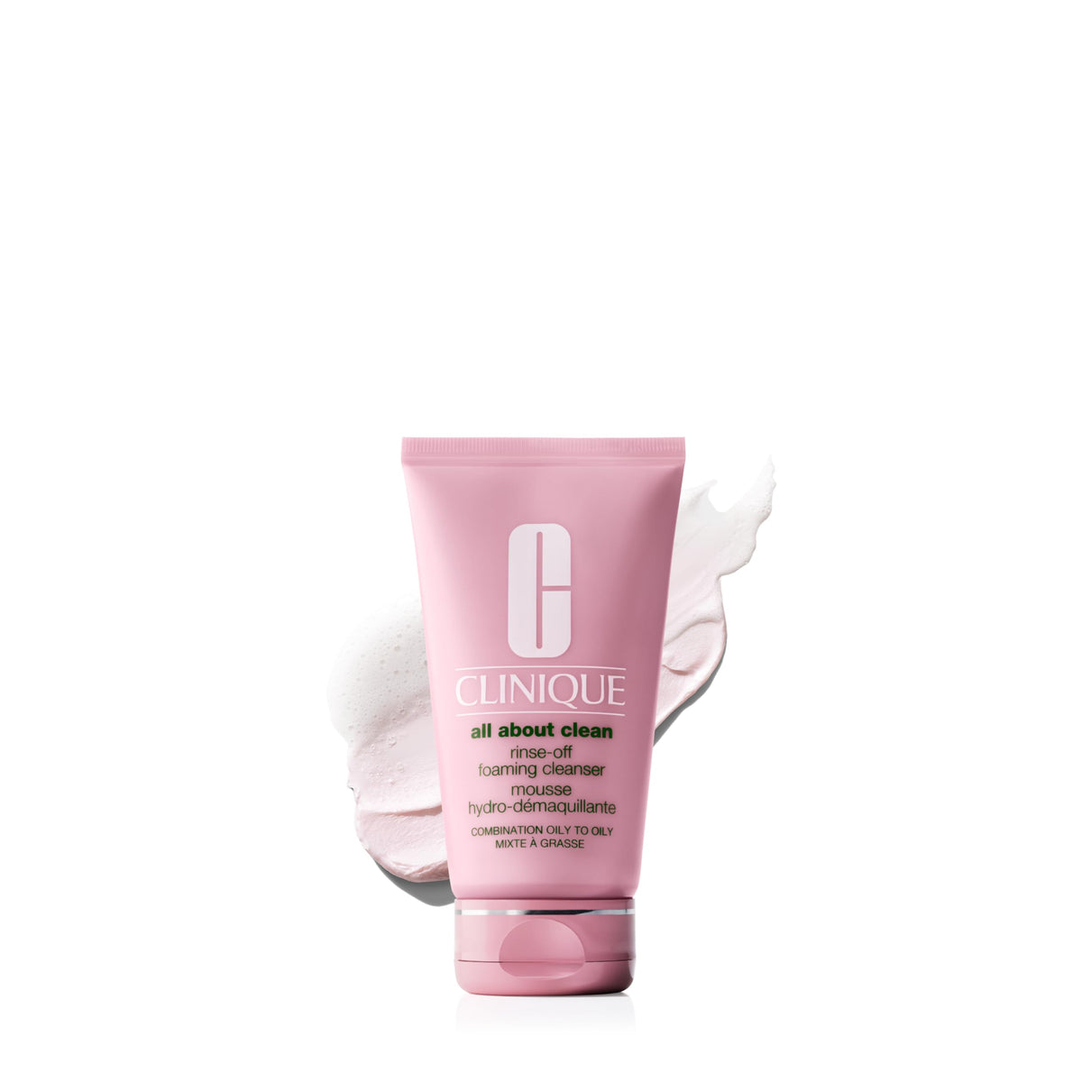 Clinique Rinse-Off Foaming Face Wash front view