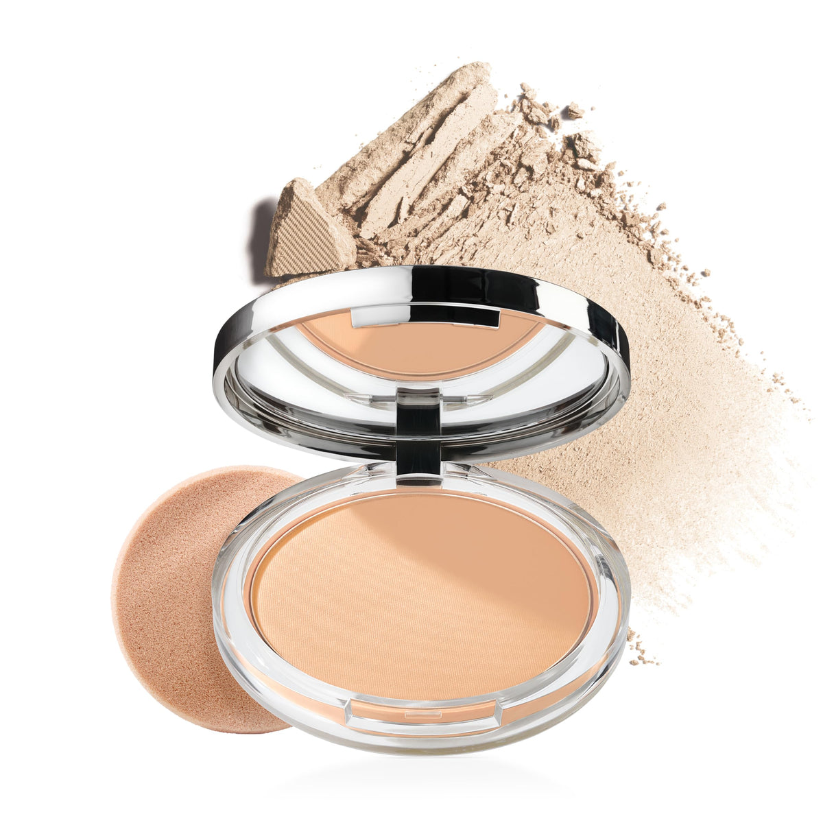 Clinique Stay-Matte Sheer Pressed Powder front view in compact