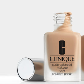Clinique Superbalanced Oil Free Liquid Foundation on a vanity