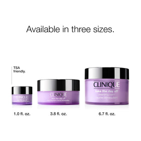 Clinique Take The Day Off Cleansing Balm with a towel