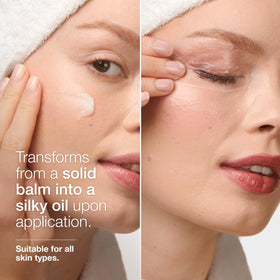 Clinique Take The Day Off Cleansing Balm with makeup products