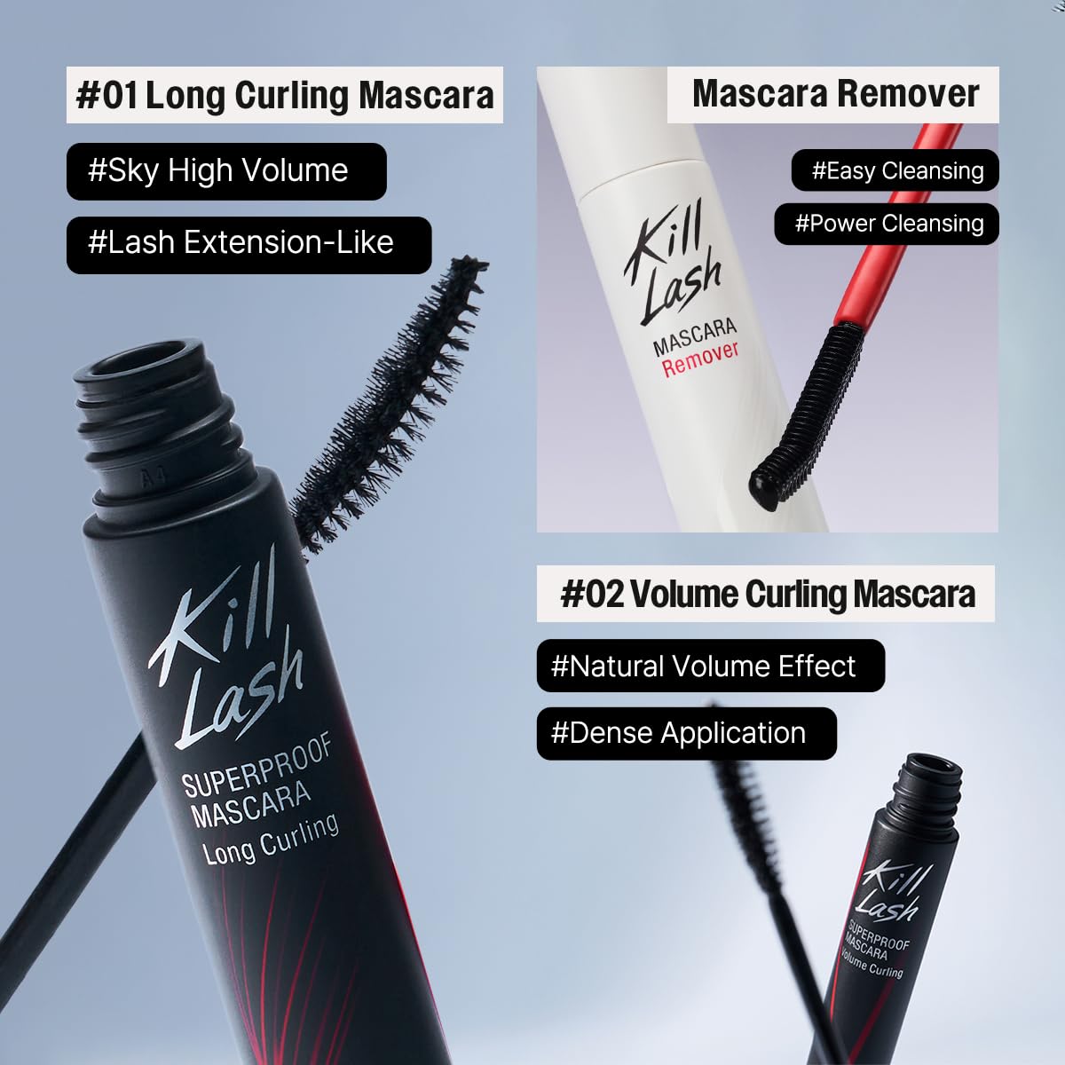 CLIO 002 Volume Curling Mini Mascara close-up