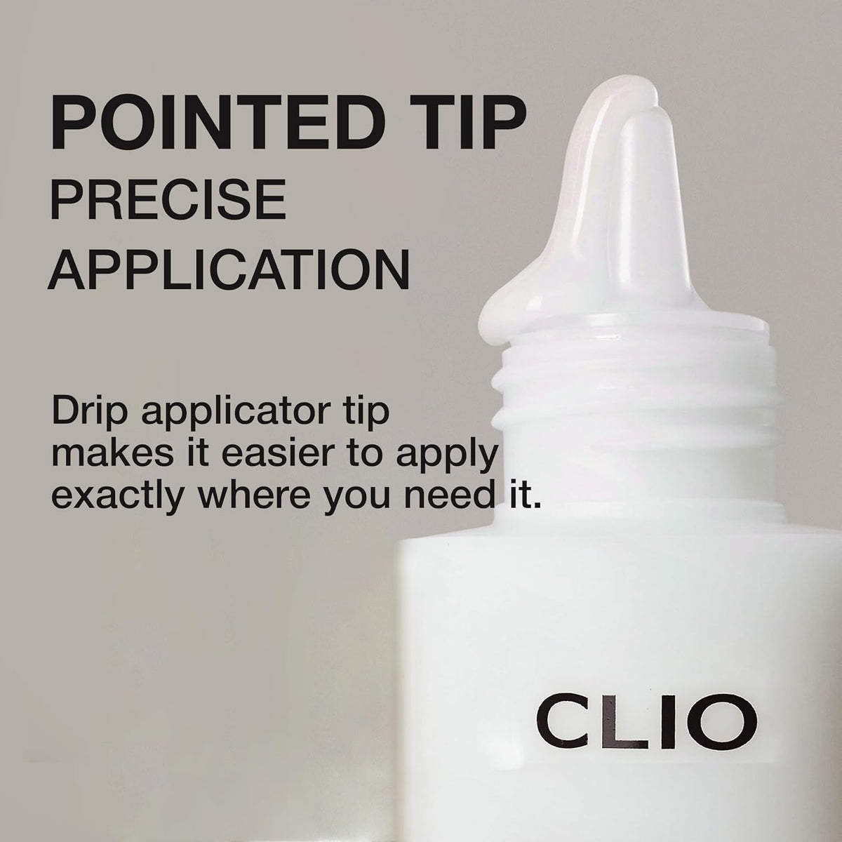 CLIO Glazing Milky Essence bottle on a bathroom counter