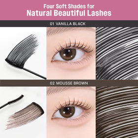 CLIO Kill Lash Superproof Mascara 04 Rosy Greige texture on hand