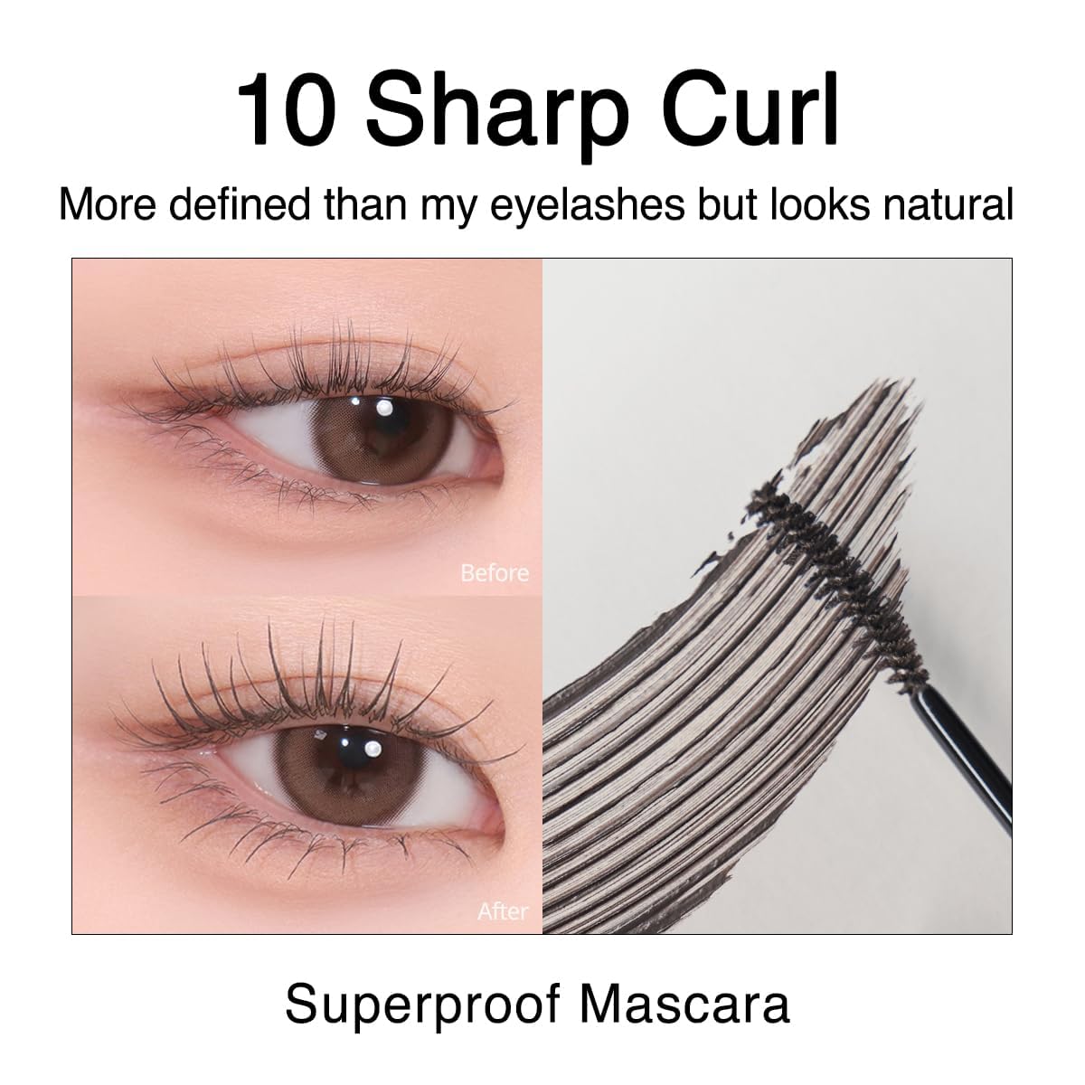 CLIO Kill Lash Superproof Mascara brush close-up