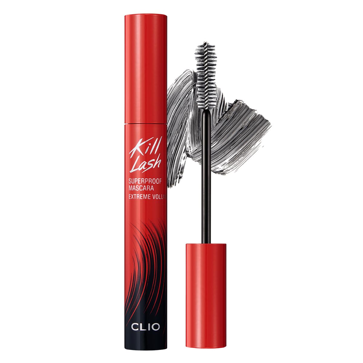 CLIO Kill Lash Superproof Mascara front view with packaging