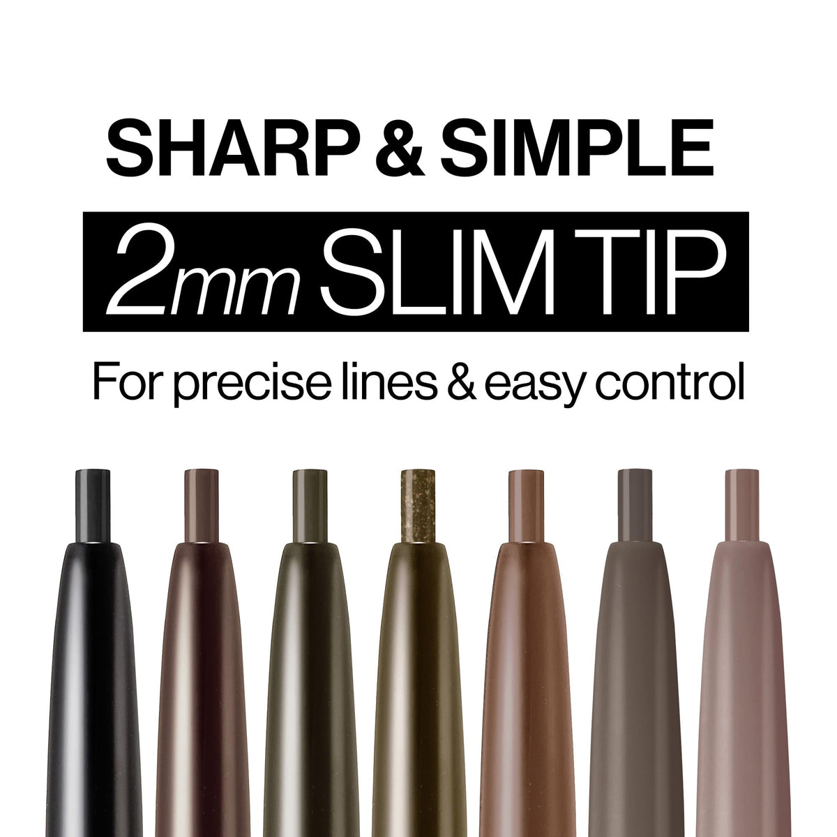 CLIO PROFESSIONAL Sharp So Simple Waterproof Pencil Liner 2mm Black side view