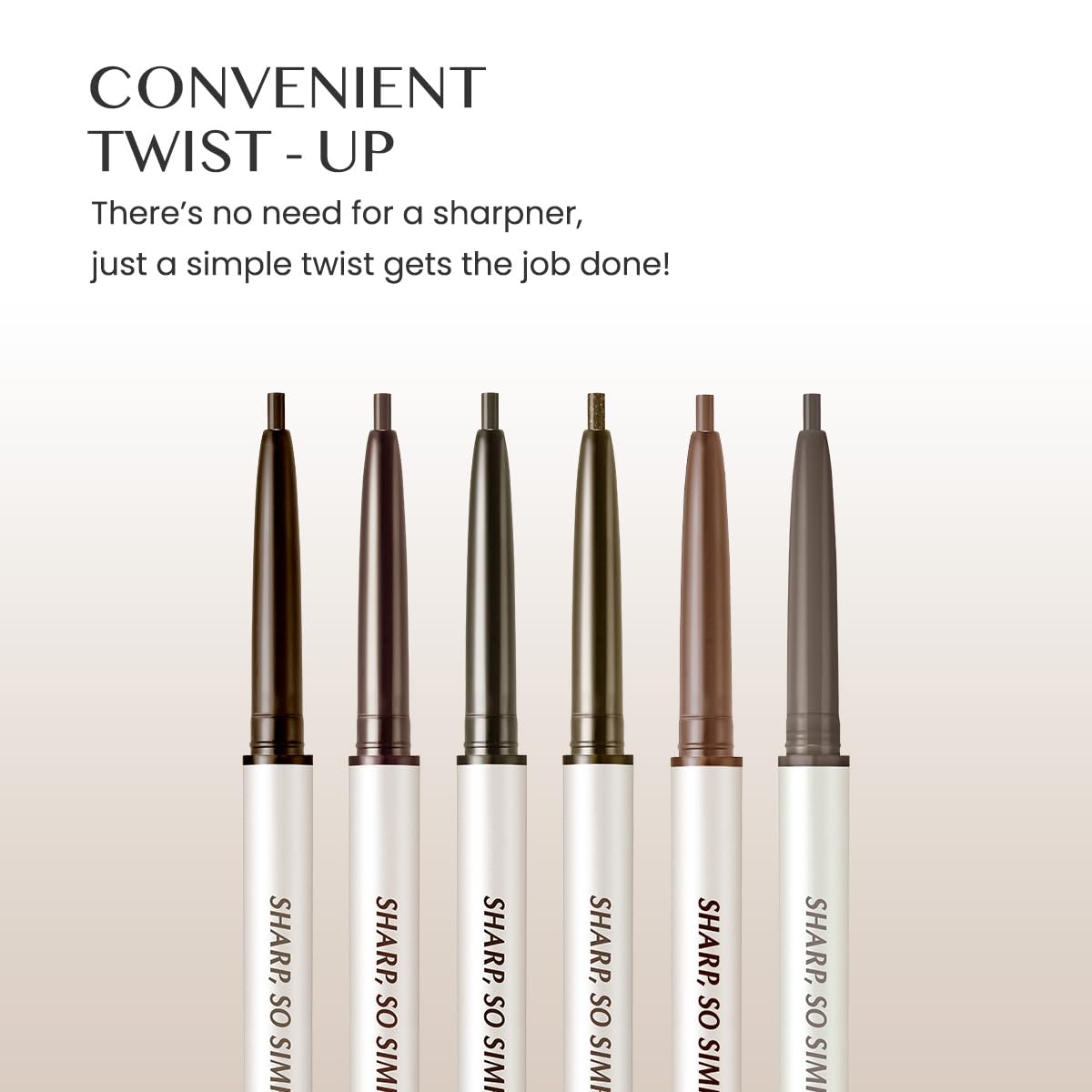 CLIO PROFESSIONAL Sharp So Simple Waterproof Pencil Liner swatch on skin