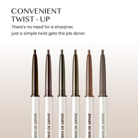 CLIO PROFESSIONAL Sharp So Simple Waterproof Pencil Liner swatch on skin