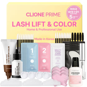CLIONE Eye Lash Lift and Color Kit packaging front view