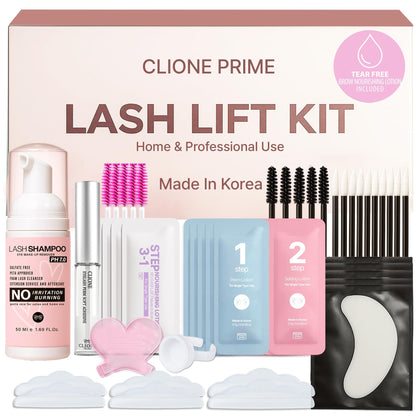 CLIONE Korean Lash Lift Kit packaging front view