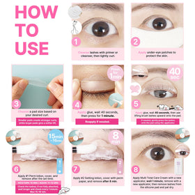 CLIONE lash lift kit setting solution bottle