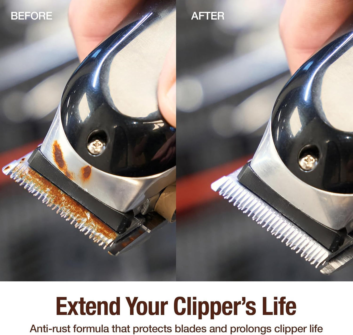 CLIPPERCIDE 5-in-1 Clipper Disinfectant Spray 15oz packaging details