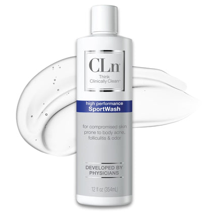 CLn SportWash 12 fl oz bottle front view