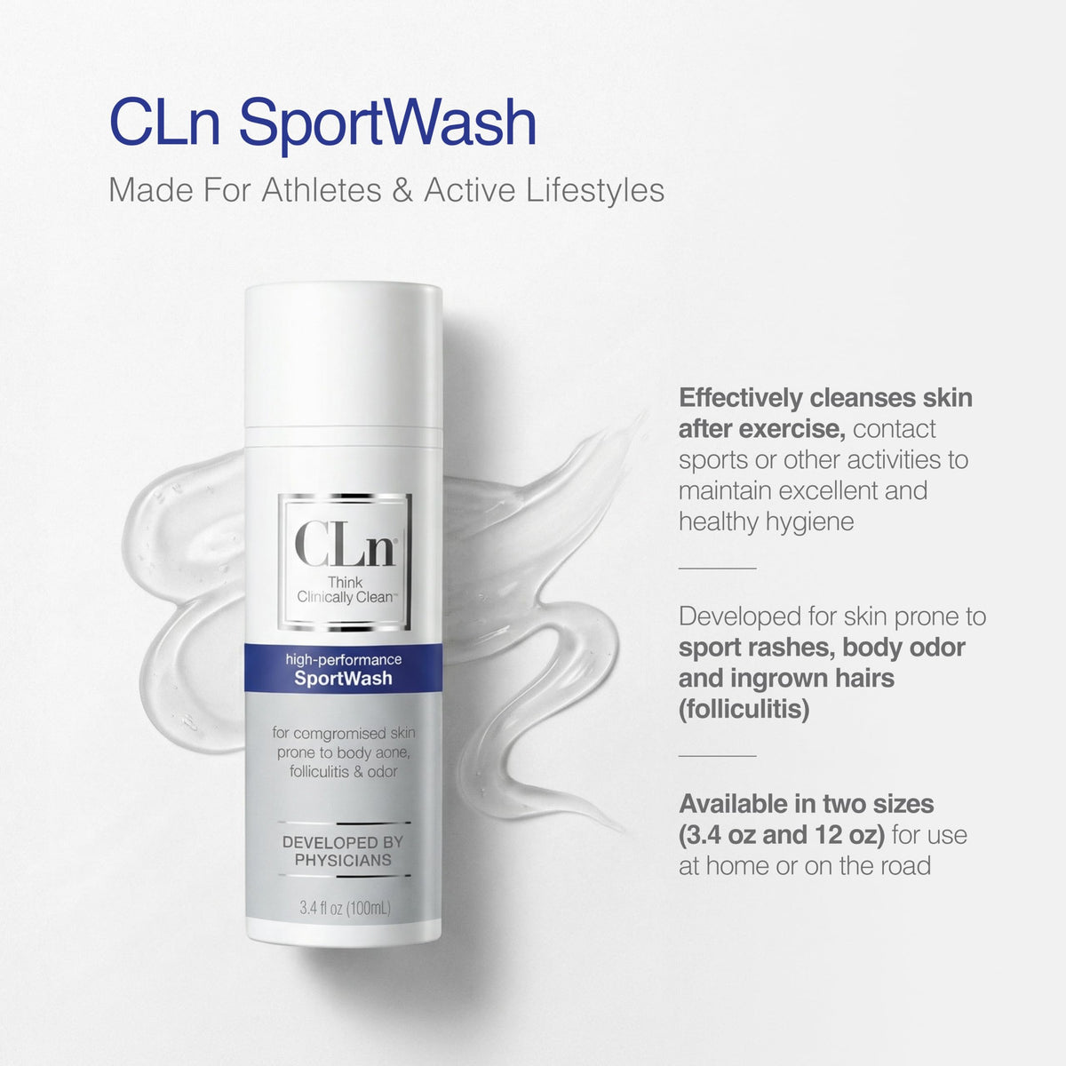 CLn SportWash usage in gym setting