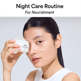 Close-up of Abib Rice Probiotics Overnight Face Mask Jelly texture