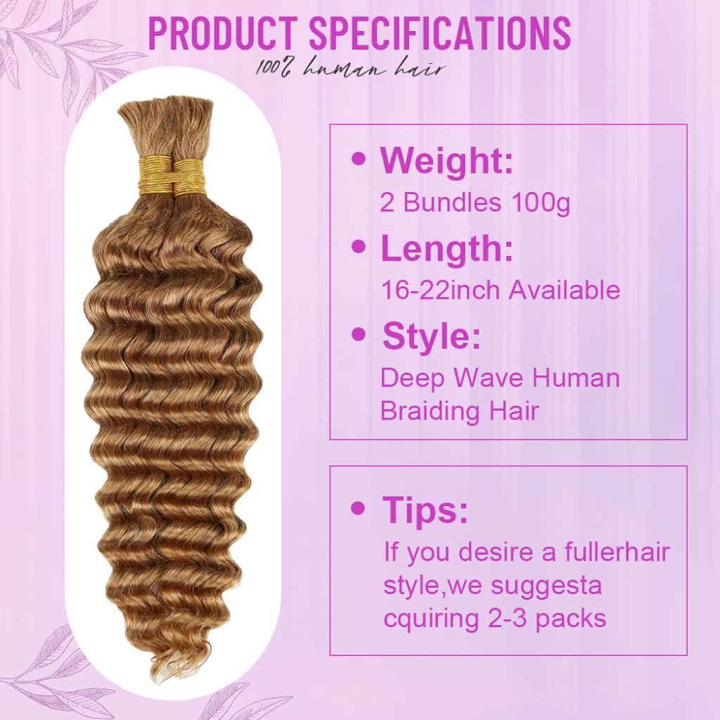 Close-up of Acbhoa boho braiding hair texture and colour