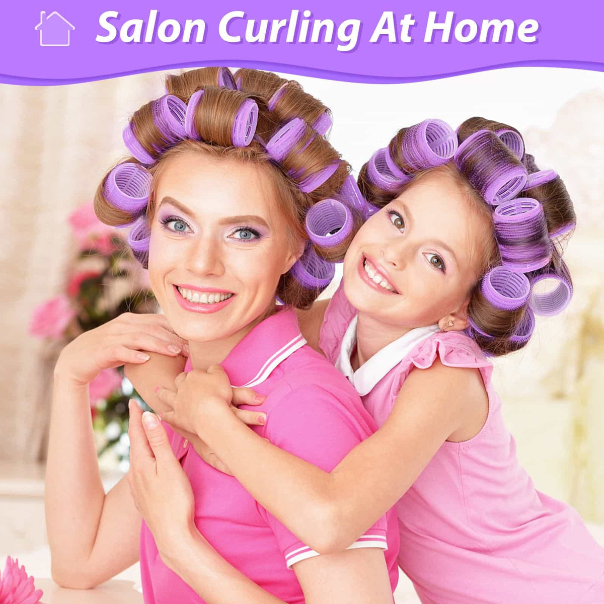 Close-up of Acejoz Jumbo Hair Rollers showing size