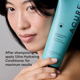 Close-up of Acure Ultra Hydrating Conditioner texture
