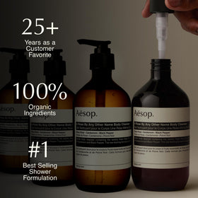Close-up of Aesop A Rose By Any Other Name Body Cleanser texture
