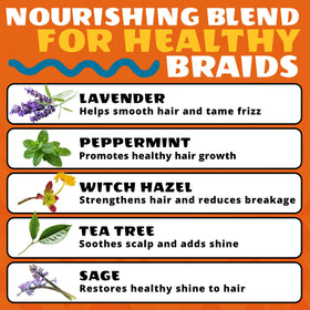Close-up of AllDay Locks Braid Gel texture