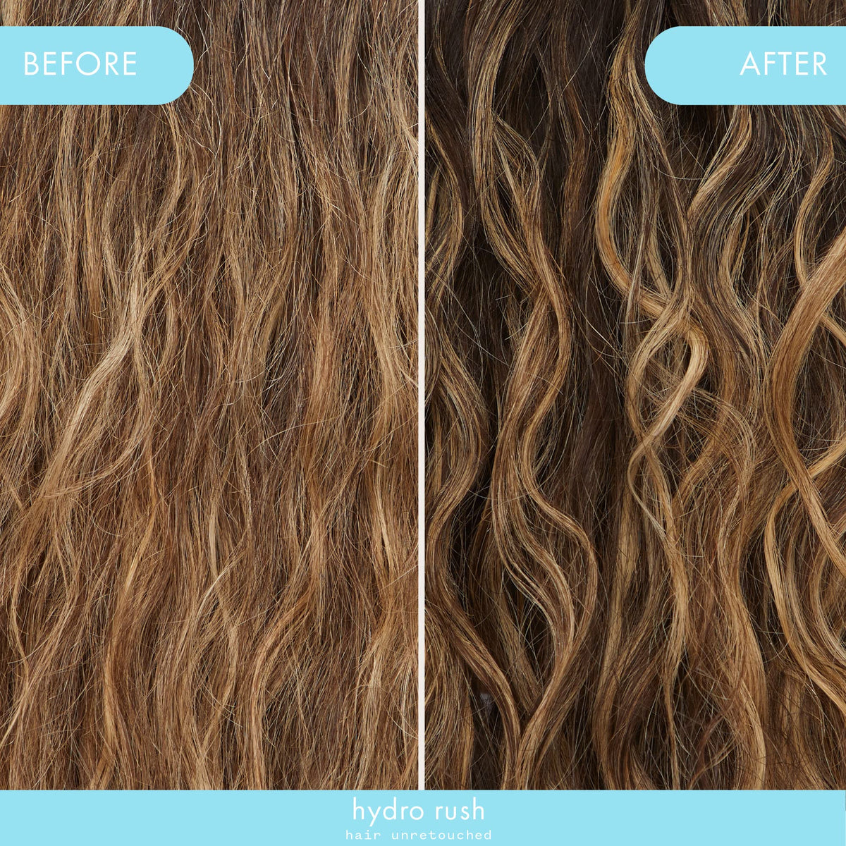 Close-up of Amika Hydro Rush Leave-In Conditioner bottle