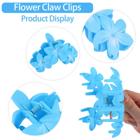 Close-up of ANBALA flower hair clip showing interlocking teeth