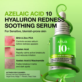 Close-up of ANUA Azelaic Acid Serum texture