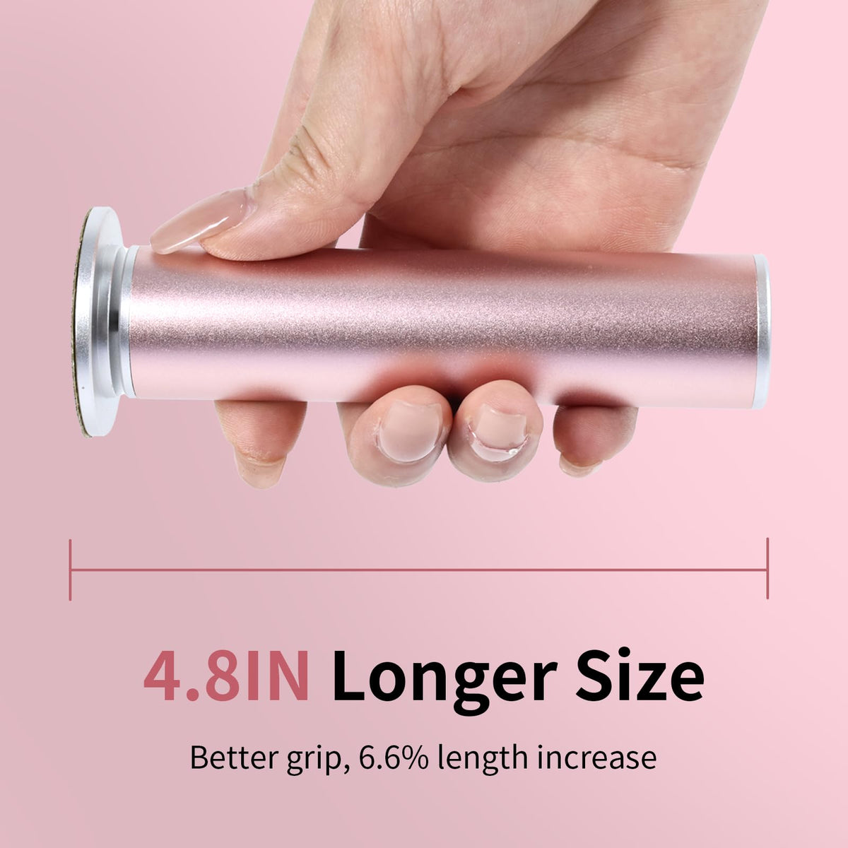 Close-up of APRELM Electric Foot Callus Remover's adjustable speed control
