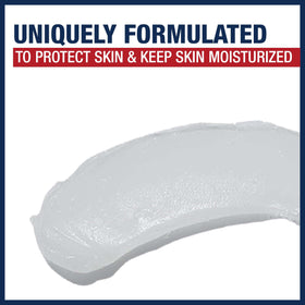 Close-up of Aquaphor ointment texture