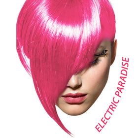 Close-up of ARCTIC FOX Electric Paradise Hair Dye showing texture