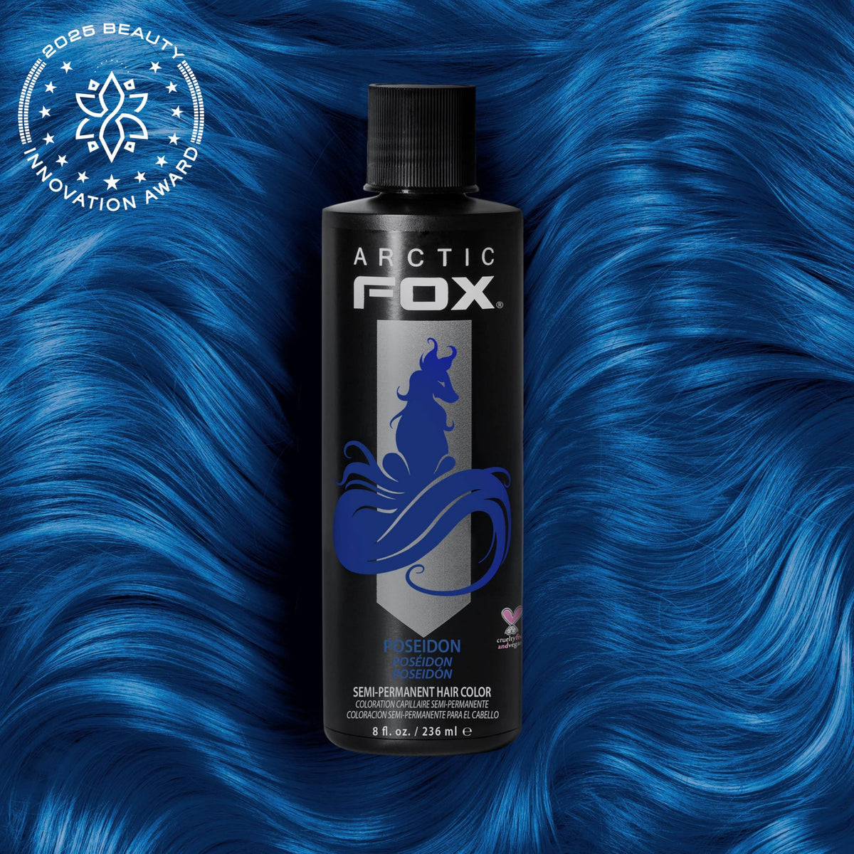 Close-up of ARCTIC FOX Poseidon hair dye cream texture