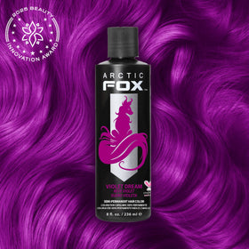 Close-up of ARCTIC FOX Violet Dream cream formula