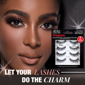Close-up of Ardell Demi Wispies Lashes showing the fluffy design