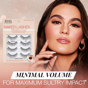 Close-up of Ardell Naked Lashes 422 wispy design