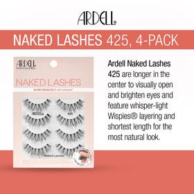 Close-up of Ardell Naked Lashes 425 soft wispies
