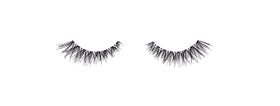 Close-up of Ardell Wispies 113 lashes on a tray