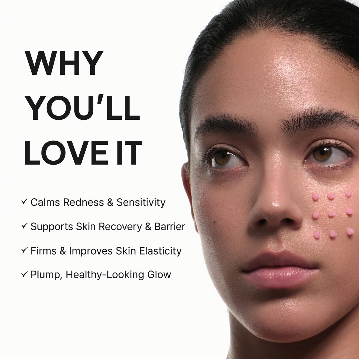 Close-up of ARENCIA PDRN support Shot Serum dropper