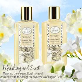 Close-up of ArioseMonde Spa Gift Basket natural ingredients