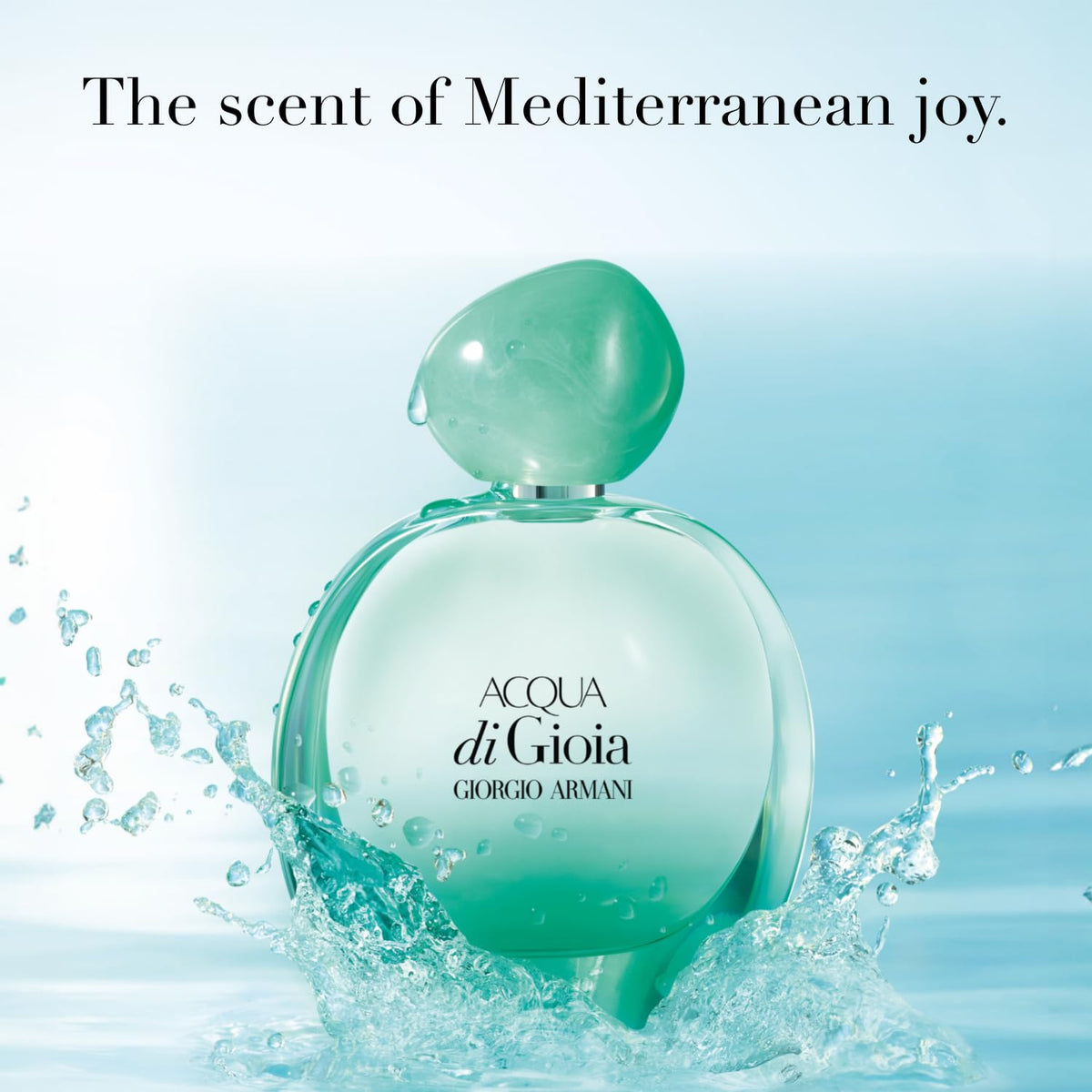 Close-up of Armani Beauty Acqua di Gioia Eau de Parfum Intense cap