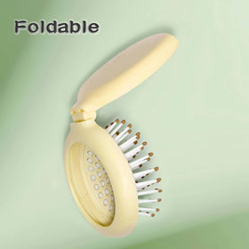 Close-up of Arthaxi mini hair brush bristles