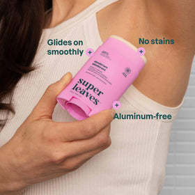 Close-up of ATTITUDE Aluminum Free Deodorant Coconut & Wild Berries ingredients