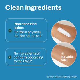 Close-up of ATTITUDE Kids Mineral Sunscreen SPF 30 texture